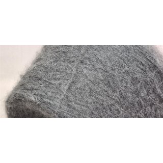 Mohair Mischgarn Nm 18  grau